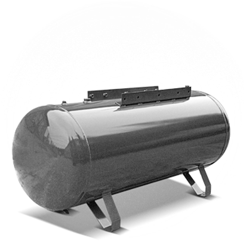 Горизонтальный ресивер из нержавеющей стали dnt рг 150 16 бар