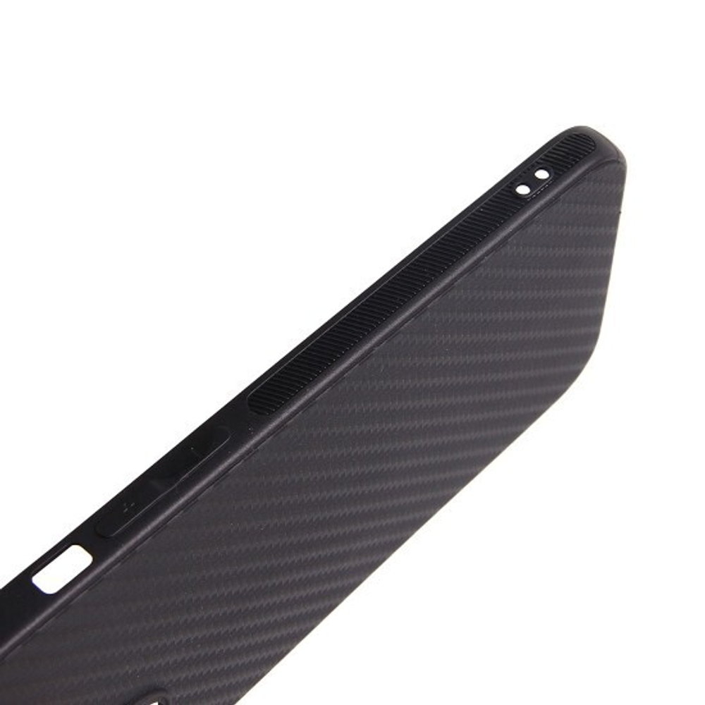 Чехол ТПУ карбон для iPhone 12 Pro, 011068 Черный