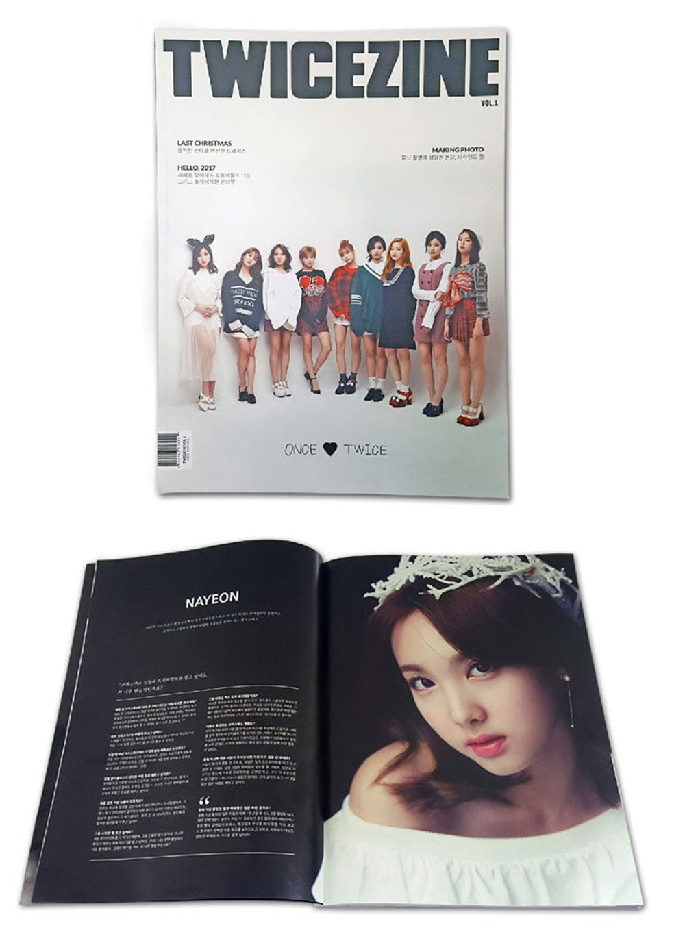 публикация TWICE - TWICEZINE VOL.1