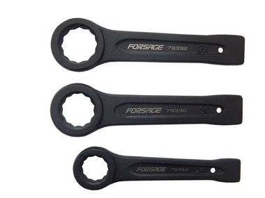 Ключ накидной ударный односторонний 120мм (L-470мм) Forsage F-793120