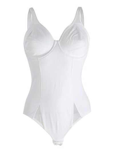 Боди с мягкой чашкой на косточках Sara (Размер: 6C) (Цвет: белый)