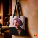 Сумка шоппер с принтом (G)I-DLE