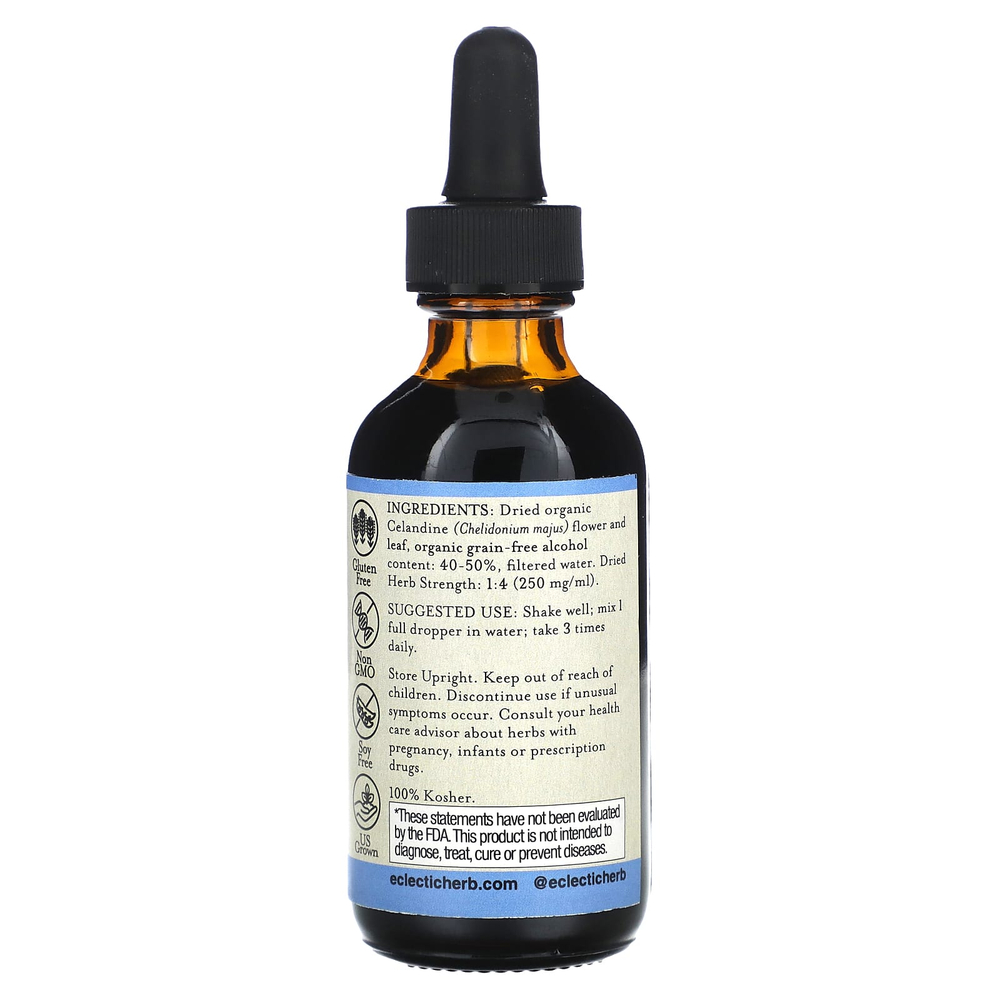 Eclectic Herb, экстракт чистотела, 250 мг, 60 мл (2 жидк. унции)