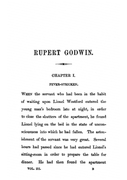 Rupert Godwin. Volume 3 | M. E. Braddon