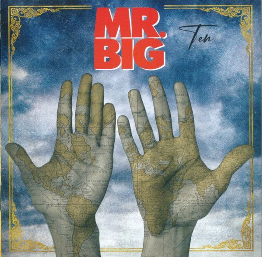 MR. BIG - Ten, 2024, музыкальный компакт диск, hard rock