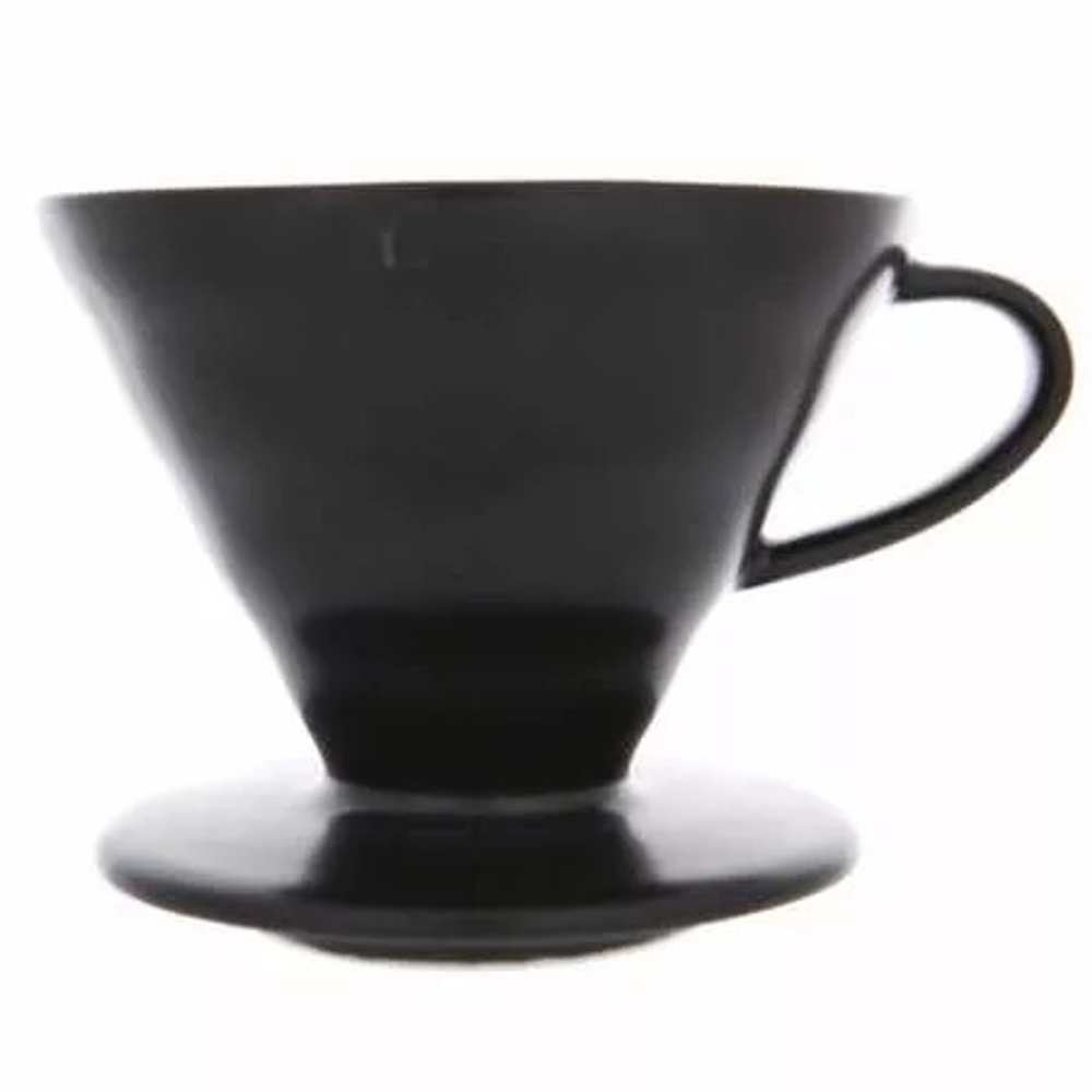 Воронка керамическая для приготовления кофе HARIO V60-02, черный матовый