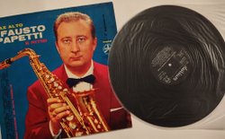 Винтажная виниловая пластинка LP Fausto Papetti Sax Alto E Ritmi (Italy 1960)