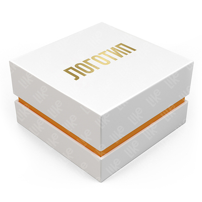 Футляр картонный остроугольный с прослойкой, серия "Самба", 60х60х36 мм