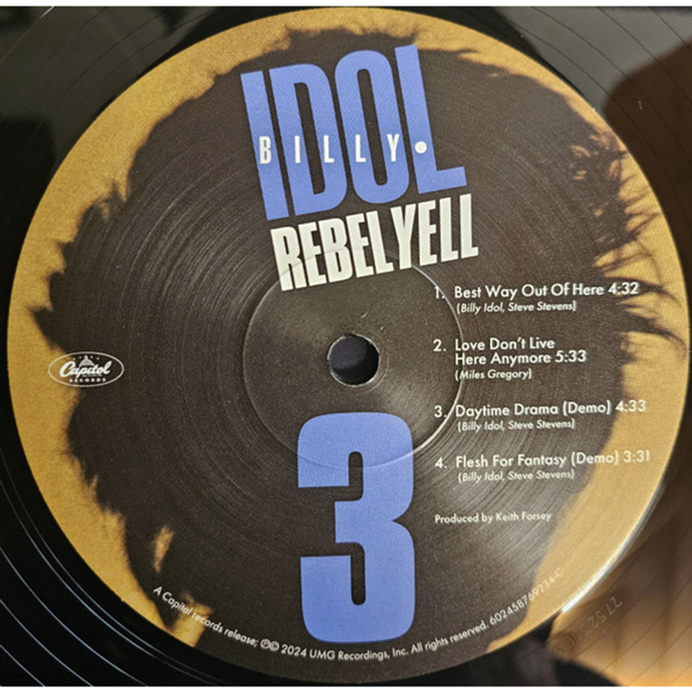 Billy Idol / Rebel Yell (40th Anniversary Deluxe Expanded Edition)(2LP)