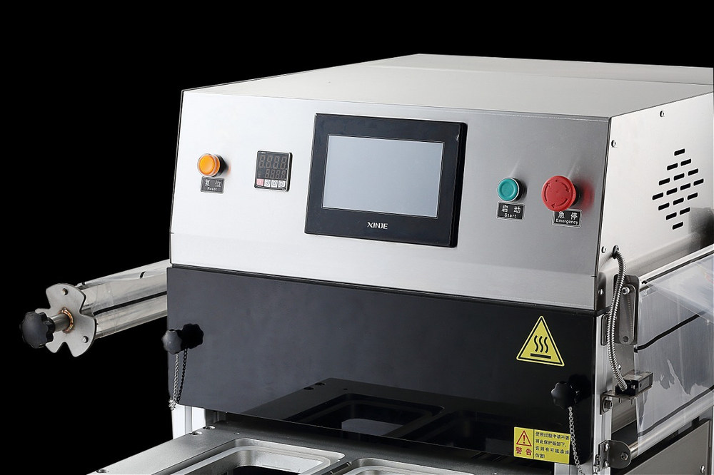 Запайщик лотков с газозамещением и обрезкой по контуру FA-450 Foodatlas (8xD95mm)