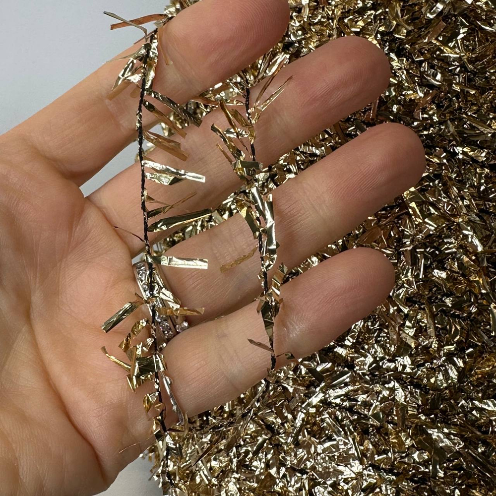 6595 - VIMAR; 61% фольга, 39% п/а; 300м/100гр; col. 1 ORO CHIARO, цвет: золото; S715