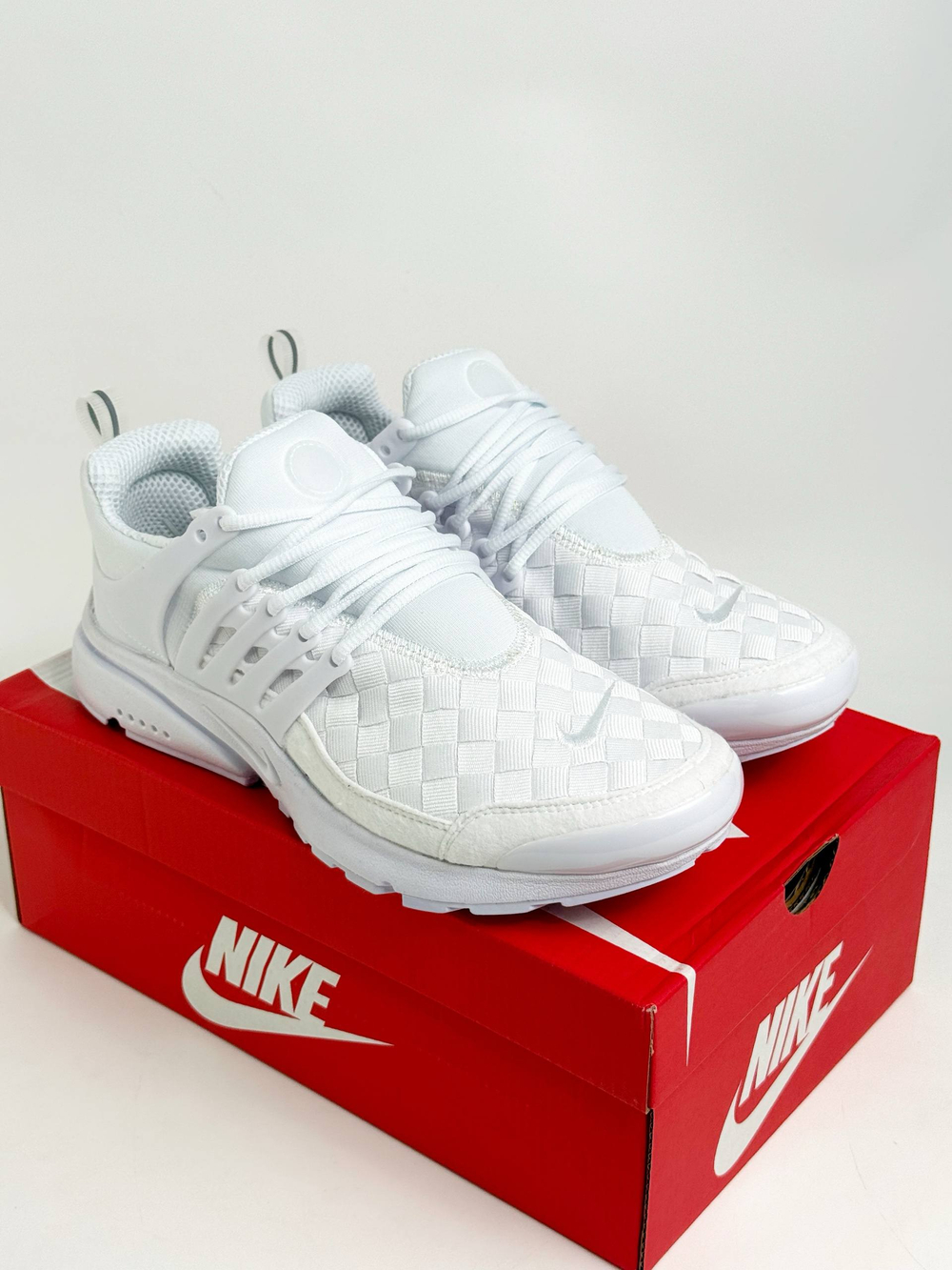 Кроссовки Nike Air Presto #B304 (бел.)