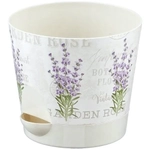 Кашпо НИКА ДЕКО D120мм 0,8л с прикорневым поливом лаванда 0,11,12х0,12м