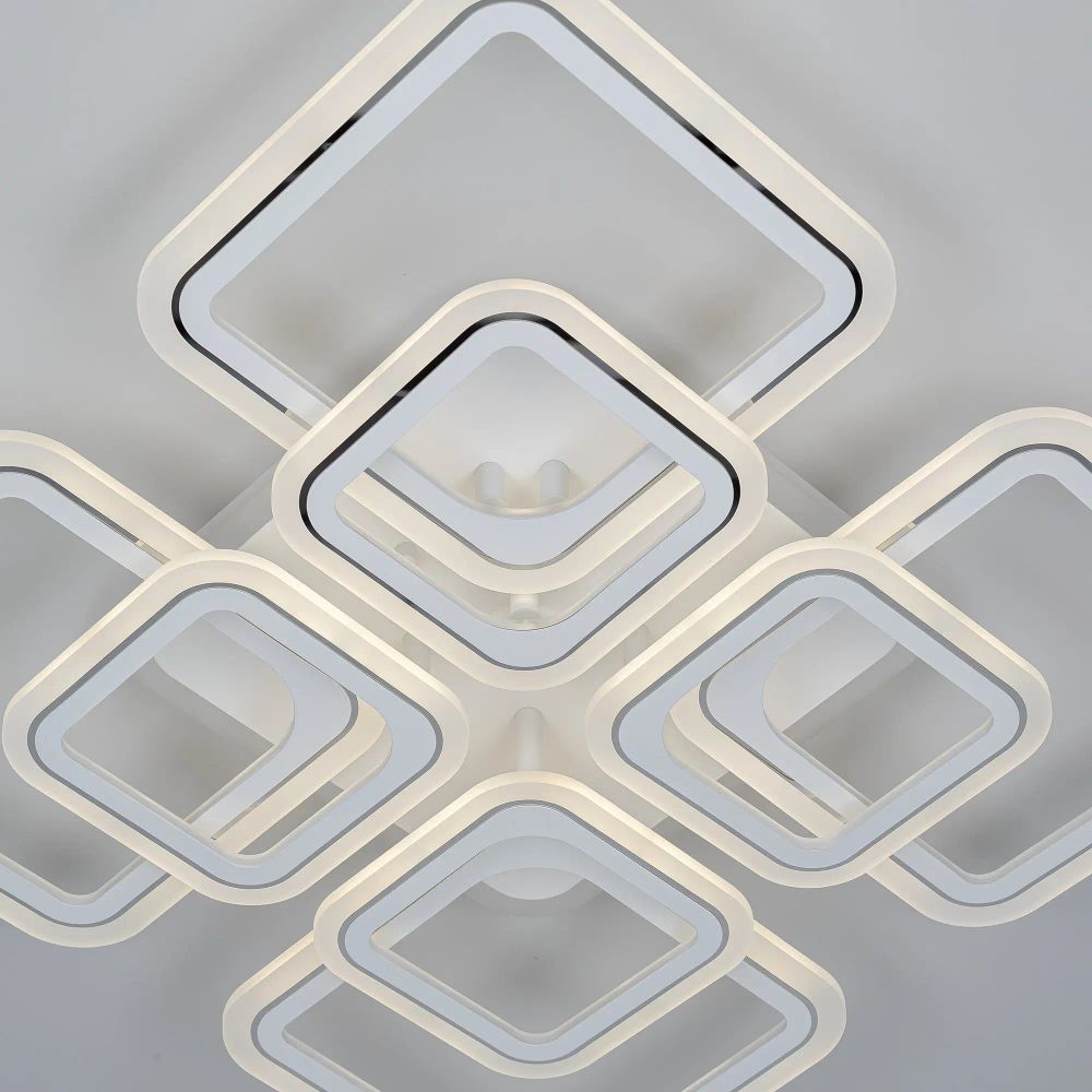 Citilux Марсель Смарт CL232A180E RGB Умная люстра Белая