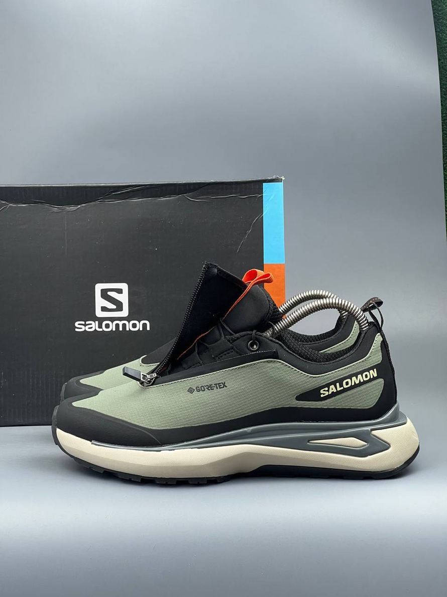 Кроссовки Salomon Gore-Tex ТЕРМО #300 (хаки)