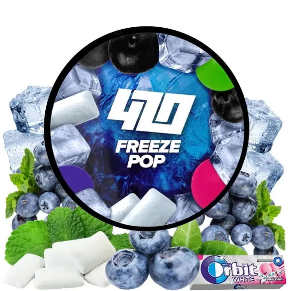 420 Dark Frost Line - Freeze Pop (100g)