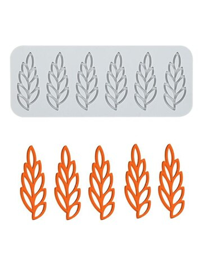 Силиконовый коврик для декора "Лист №3"