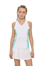ОДЕЖДА ДЛЯ ТЕННИСА Девочки, Топ CHOUPETTE Спортивный .