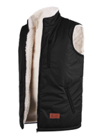 Мужской жилет "СЕВЕРНЫЙ ПУТЬ" на меху из натуральной овечьей шерсти