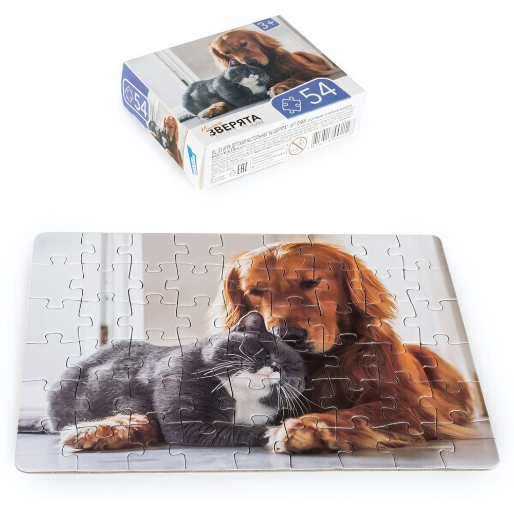 Пазл 54эл. "Зверята" RI5409C (Dream Makers)