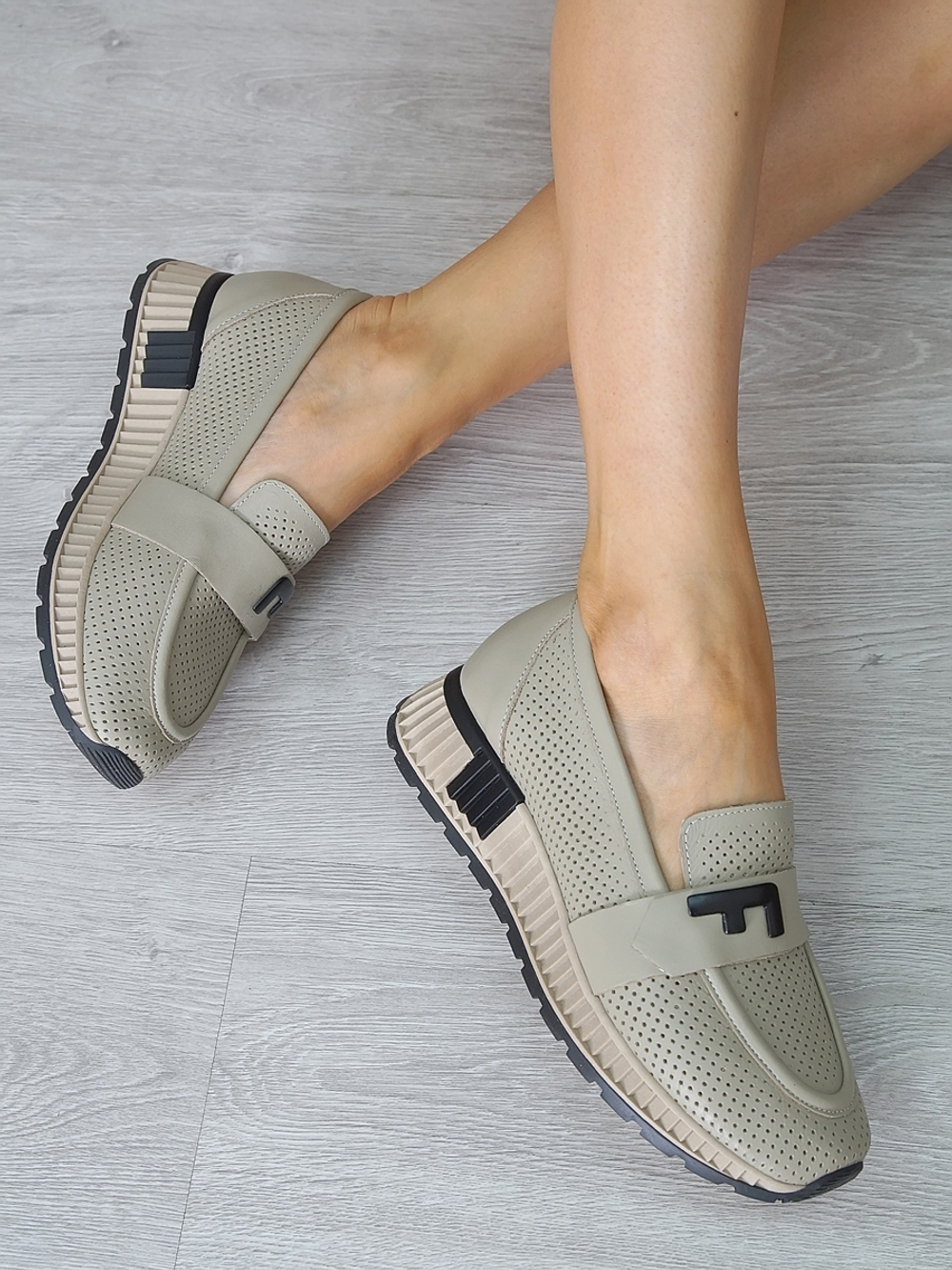 Мокасины женские летние LIANREZA 06113\4247-24