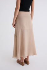 Юбка Волна из рами и тенселя