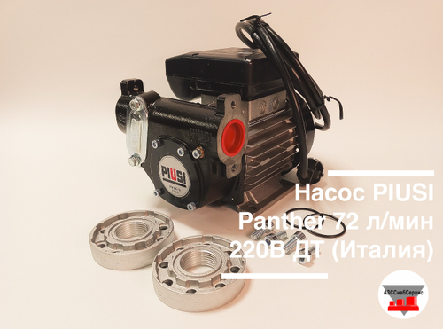 Насос PIUSI Panther 72 л/мин 220В ДТ (Италия)
