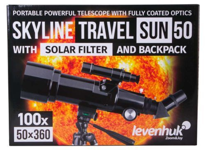 Телескоп Levenhuk Skyline Travel Sun 50