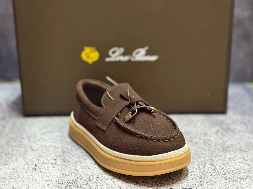 Детские лоферы мокасины Loro Piana
