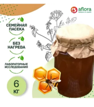 Мед разнотравье / 6 кг