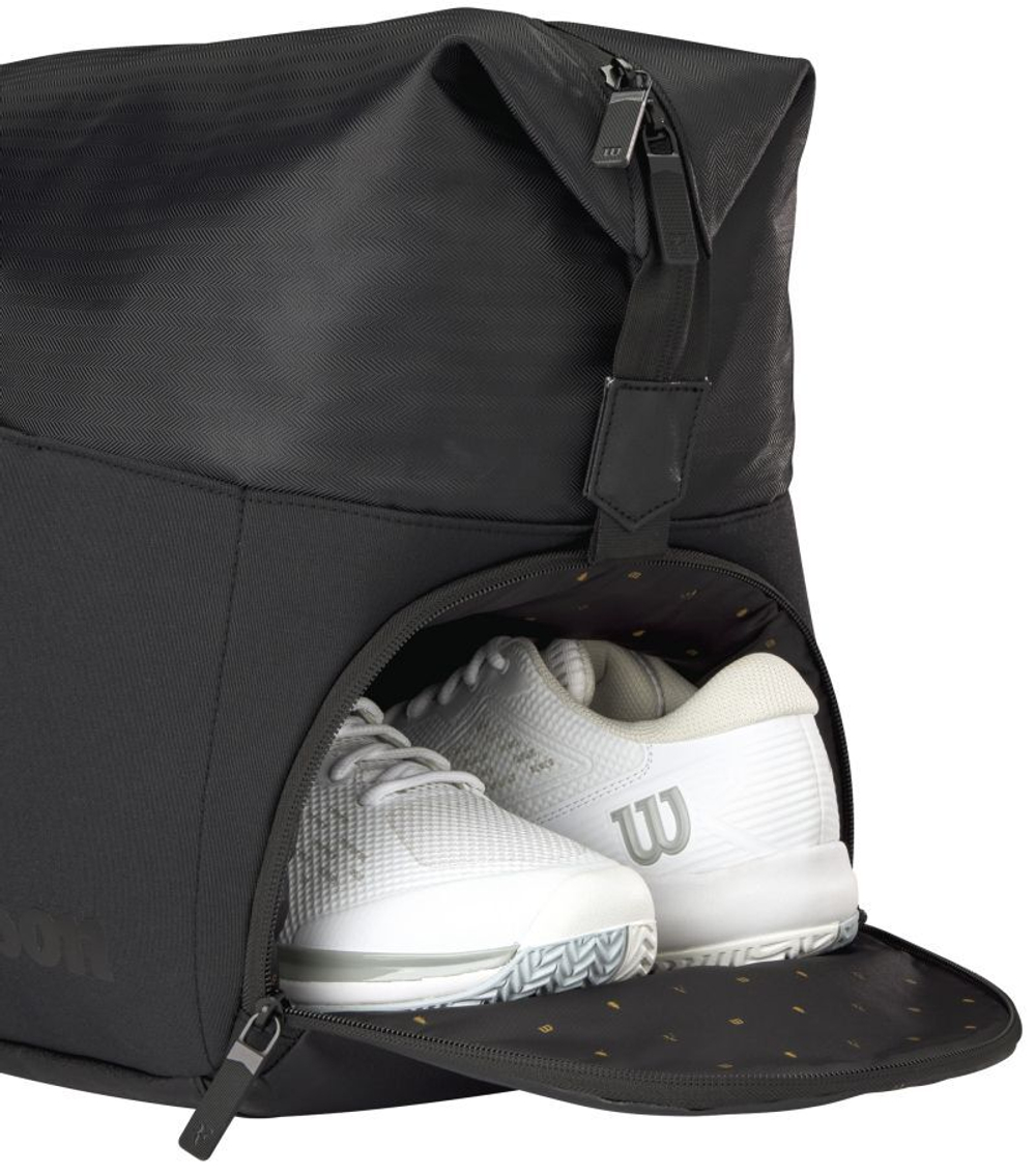 Теннисная сумка Wilson Laver Cup 2025 RF Practice Duffel 6PK - black