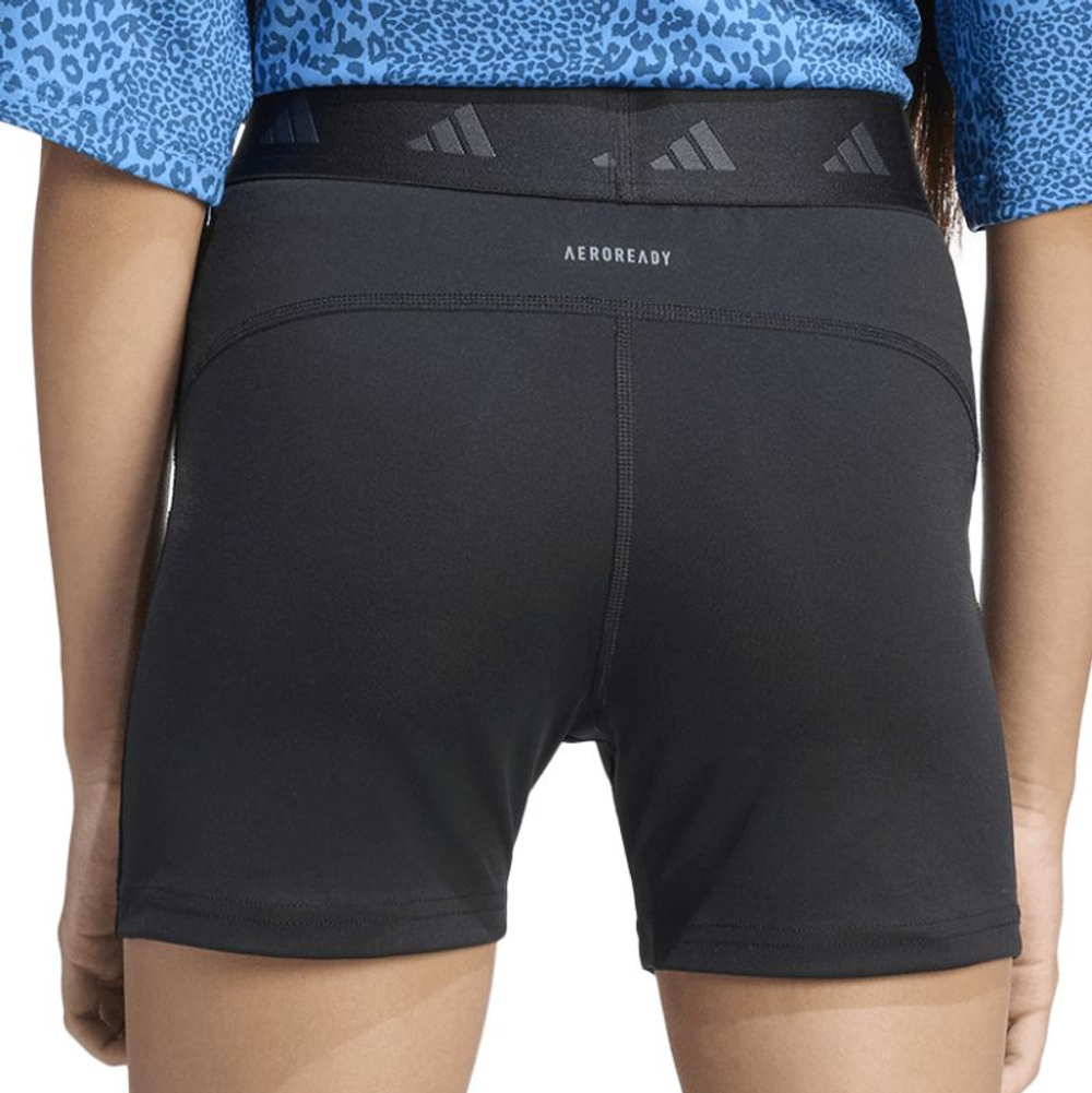 Детские шорты Adidas Techfit Leggings - black/carbon/white