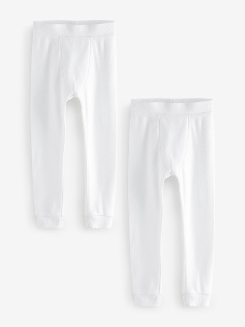 Легинсы с термо-эффектом для мальчика Next Q55-695, 2 ш т., Белый