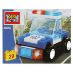 Конструктор полицейская машина, 29 дет. (Город мастеров)
