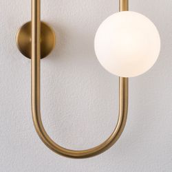 Настенное Бра Hoop Wall H77 Gold By Imperiumloft