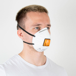 JETAPRO Полумаска Mircon фильтрующая с клапаном, чашеобразная класс защиты FFP2
