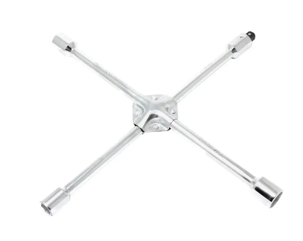 Ключ балонный крестовой 17-19-21''-22 с адаптером 1/2'' FORCEKRAFT FK-681B400