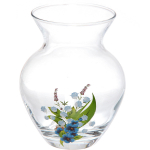 Ваза стеклянная 14,4см «Весенние ландыши» D43206/01