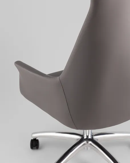 Кресло руководителя Viking серое