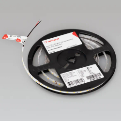Светодиодная лента RT-A80-8mm 24V Warm3500 (6 W/m, IP20, 2835, 5m) (Arlight, Открытый) 028525(2)