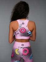 Леггинсы Pop art pink