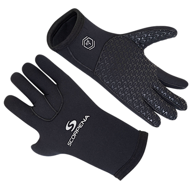 Перчатки Scorpena Gamma 3мм Н/Н Чёрные -