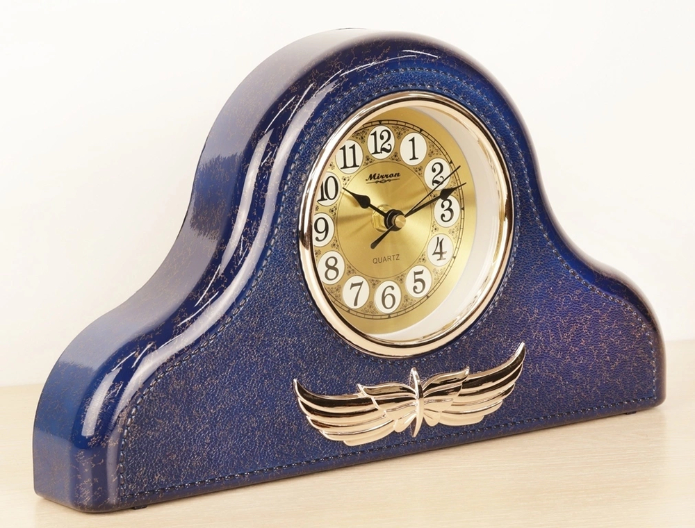 Настольные часы MIRRON, интерьер, синий