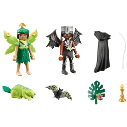 Playmobil - Лесная фея Ayuma и Летучая мышь с таинственными животными 71350