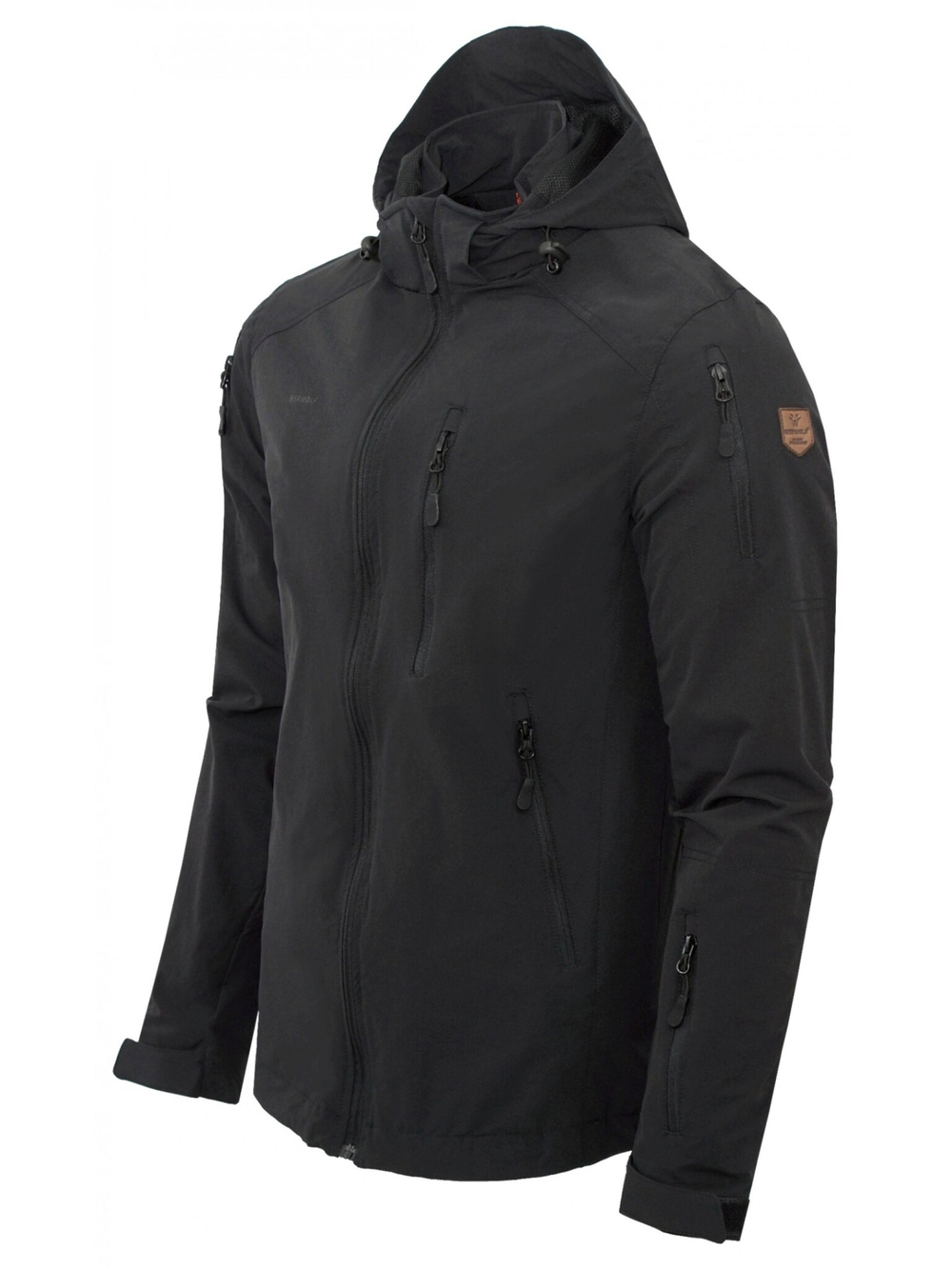 Куртка софт шелл Черная Shark laight