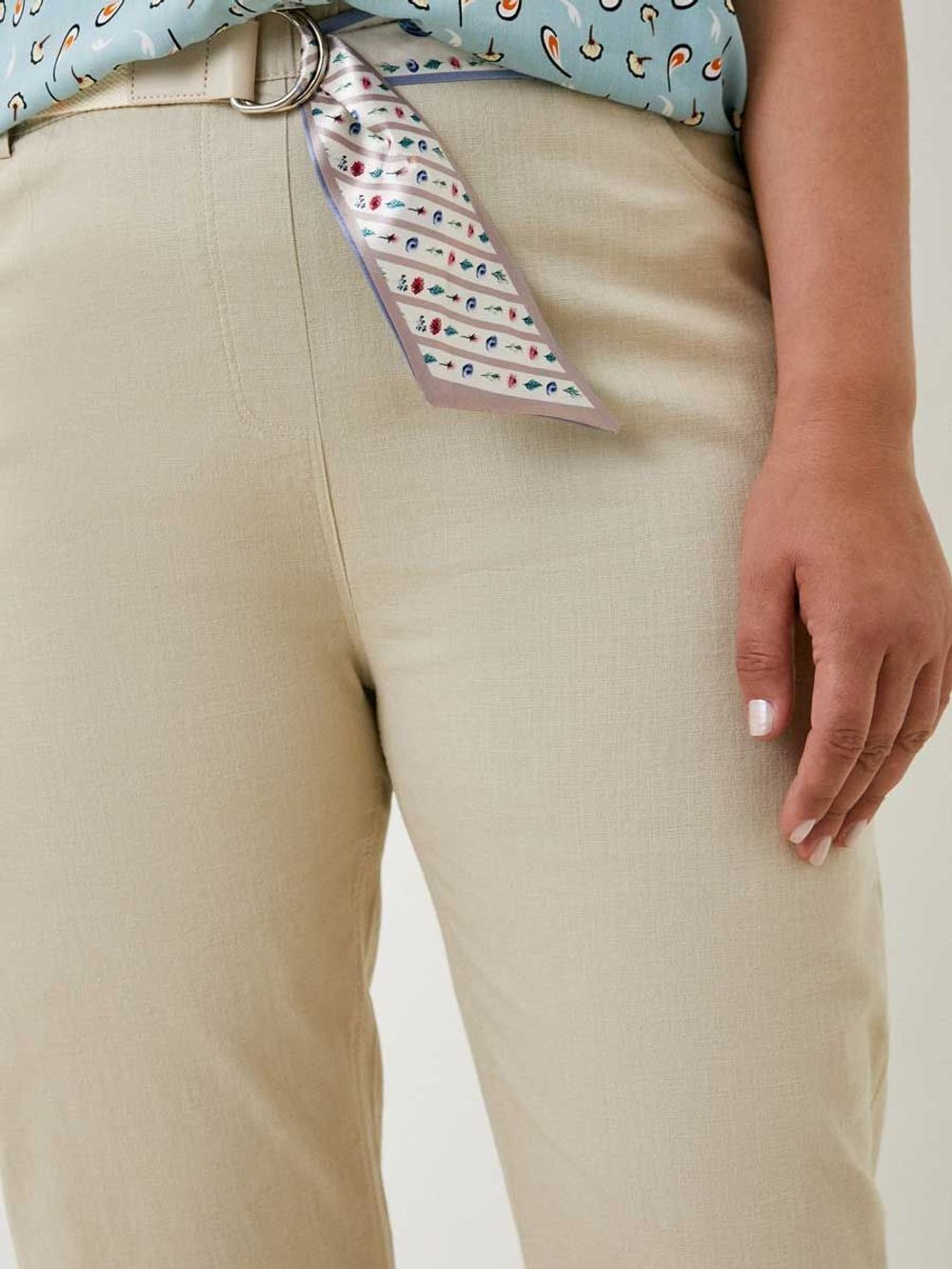 Брюки из хлопка