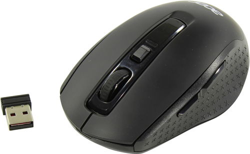 Acer Wireless Optical Mouse OMR070  <ZL.MCEEE.00D>  (RTL) USB 6btn+Roll