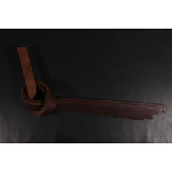 Ременная заготовка Бордо с жировой отделкой