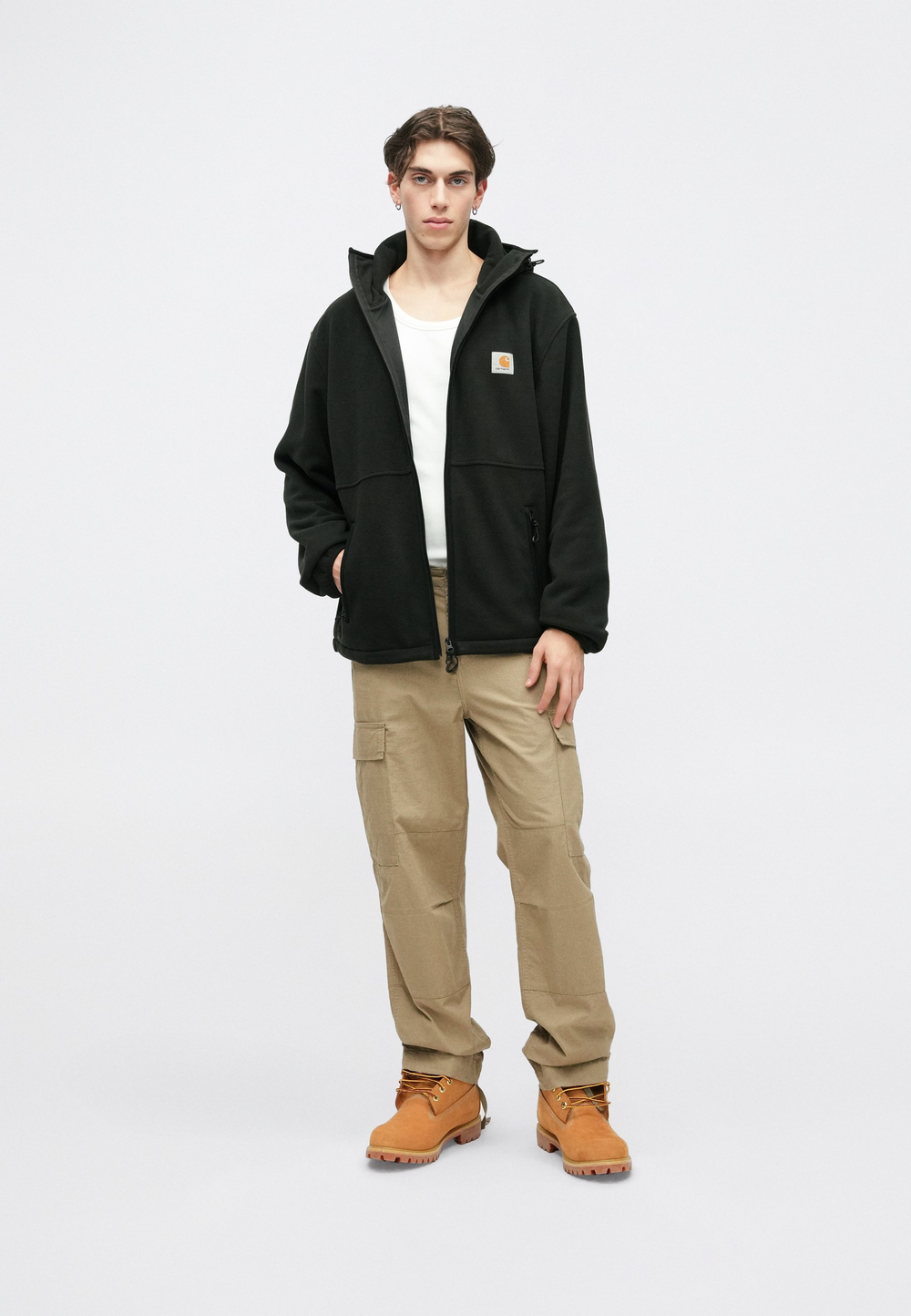 Carhartt WIP BLEVIN - Флисовая куртка - Чёрный