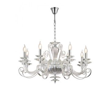 Подвесная люстра 8*E14 8578/C chrome хром ANNABELLE Newport
